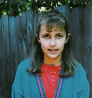 Liz as a child