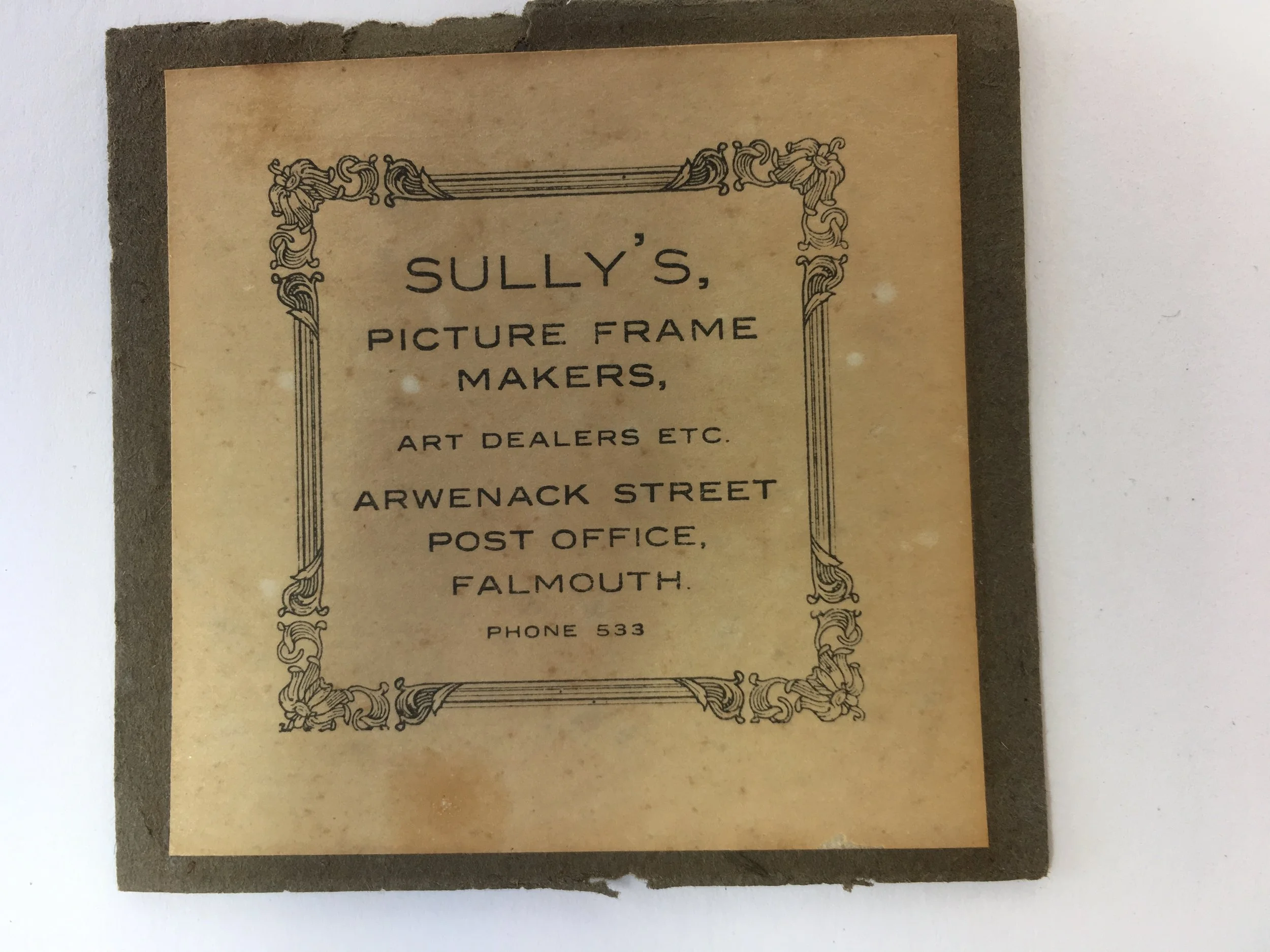 Early picture label