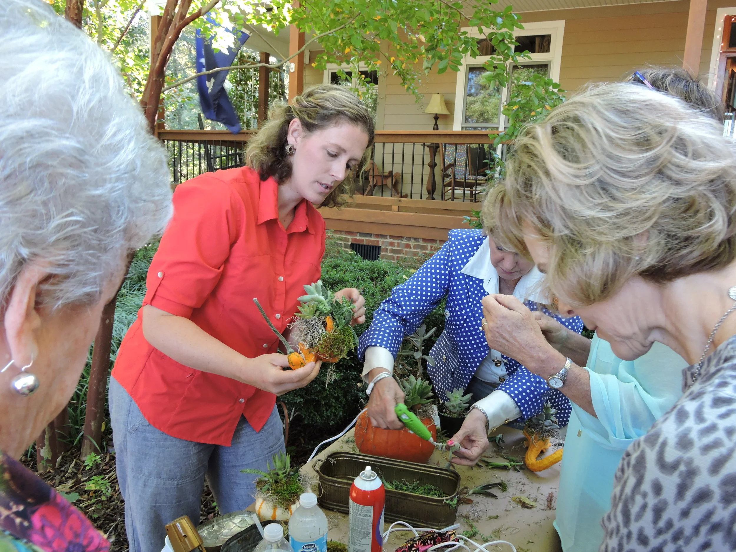 Donna during Make n' Take.JPG