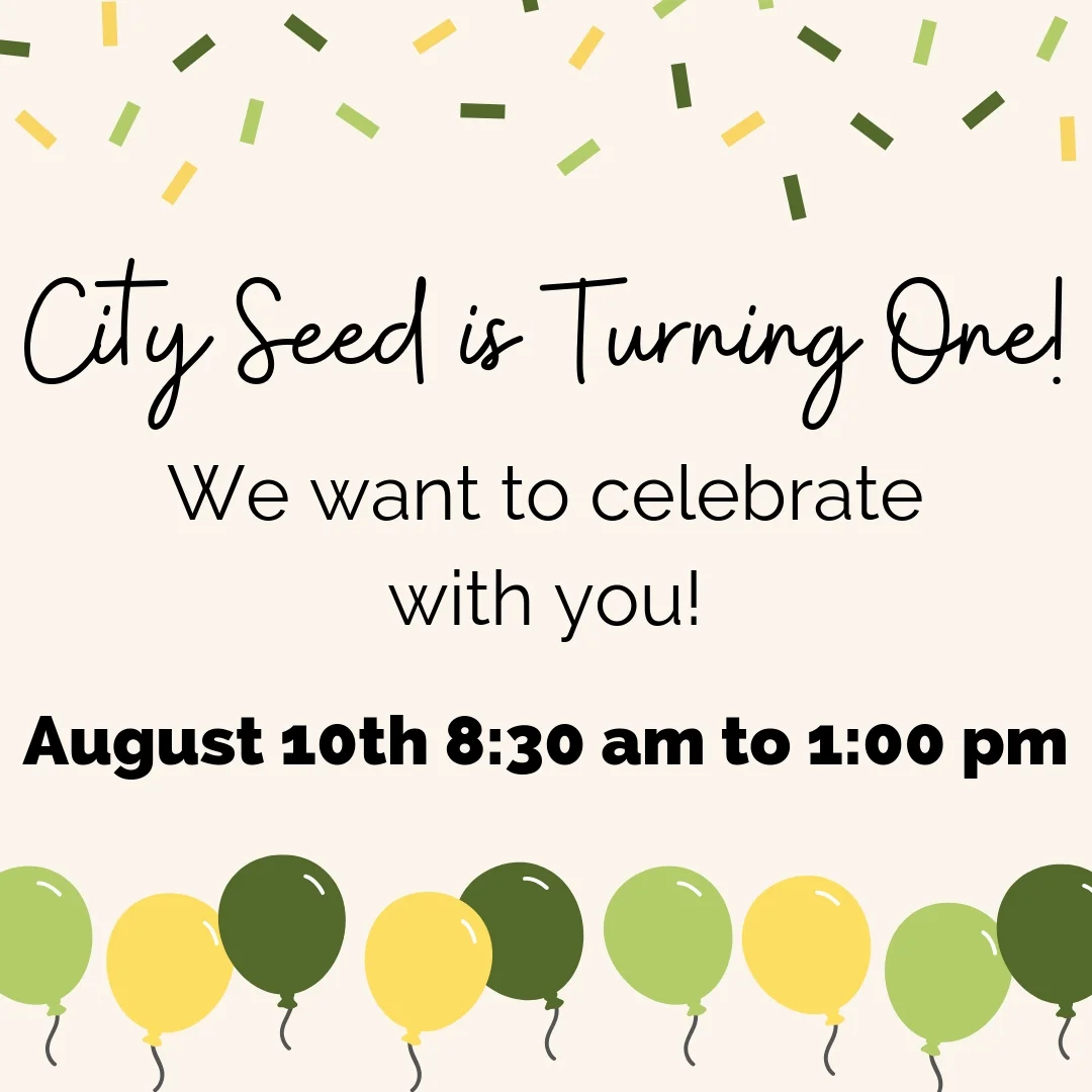 City Seed celebrates ONE YEAR
