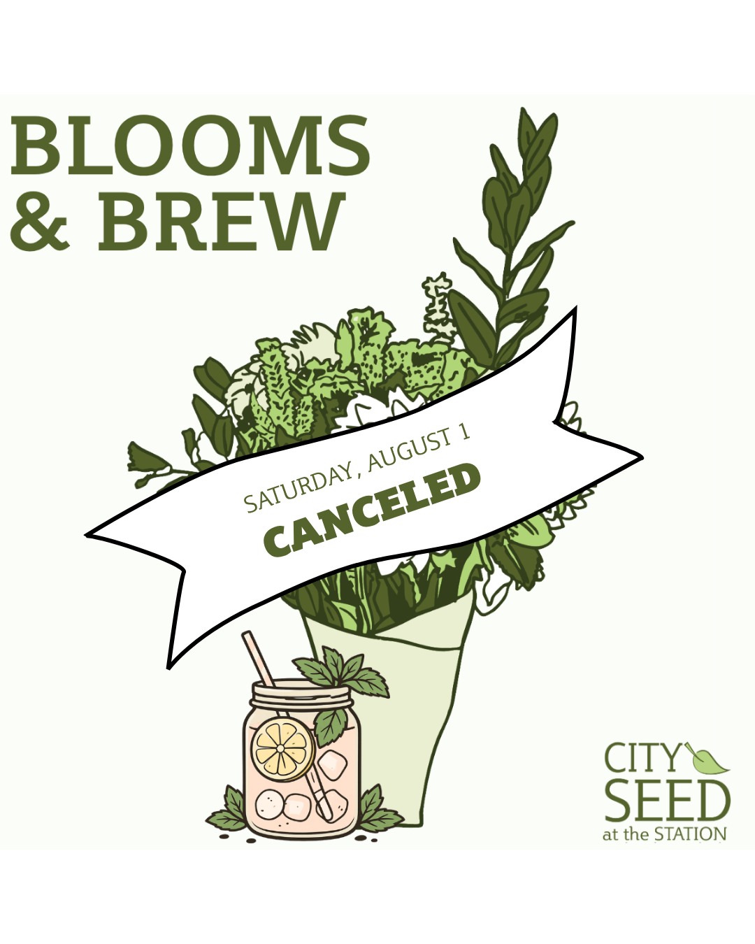 Blooms &amp; Brew + Bouquet Bar | Saturday, August 1 | 10:00 AM–12:00 PM