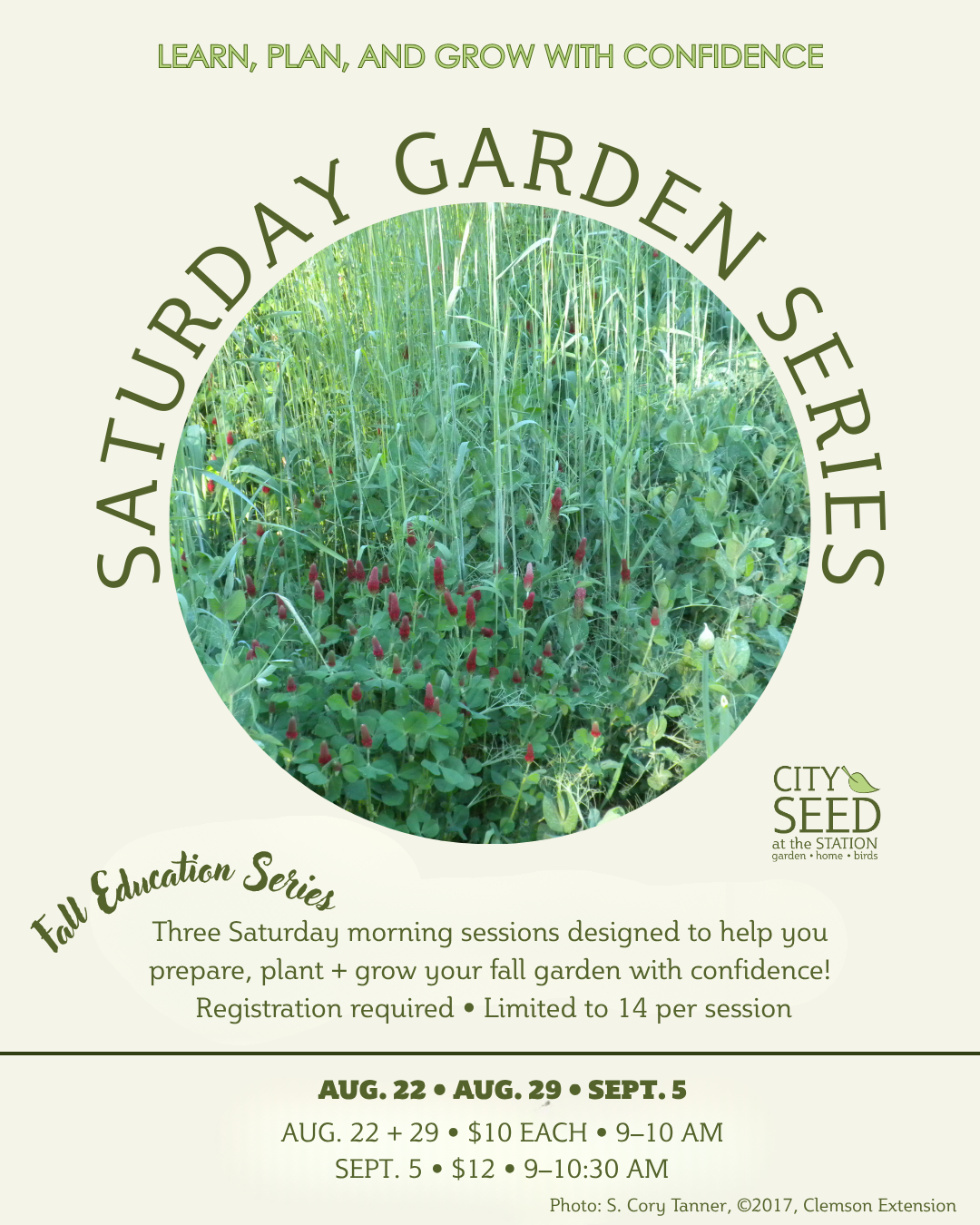 Fall Education Series | Is It Time Yet? (When to Plant) | August 29