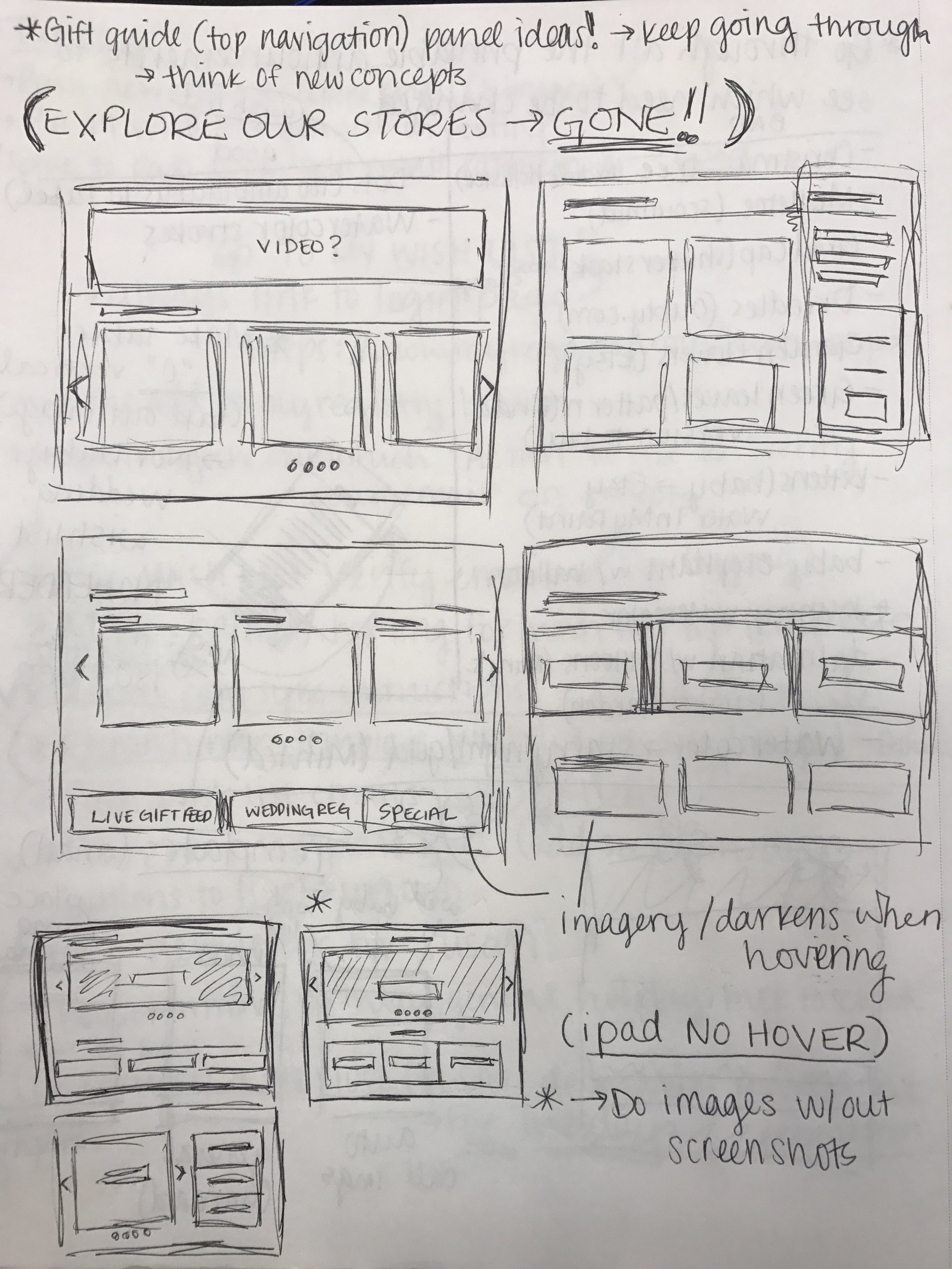 sketches for enticement