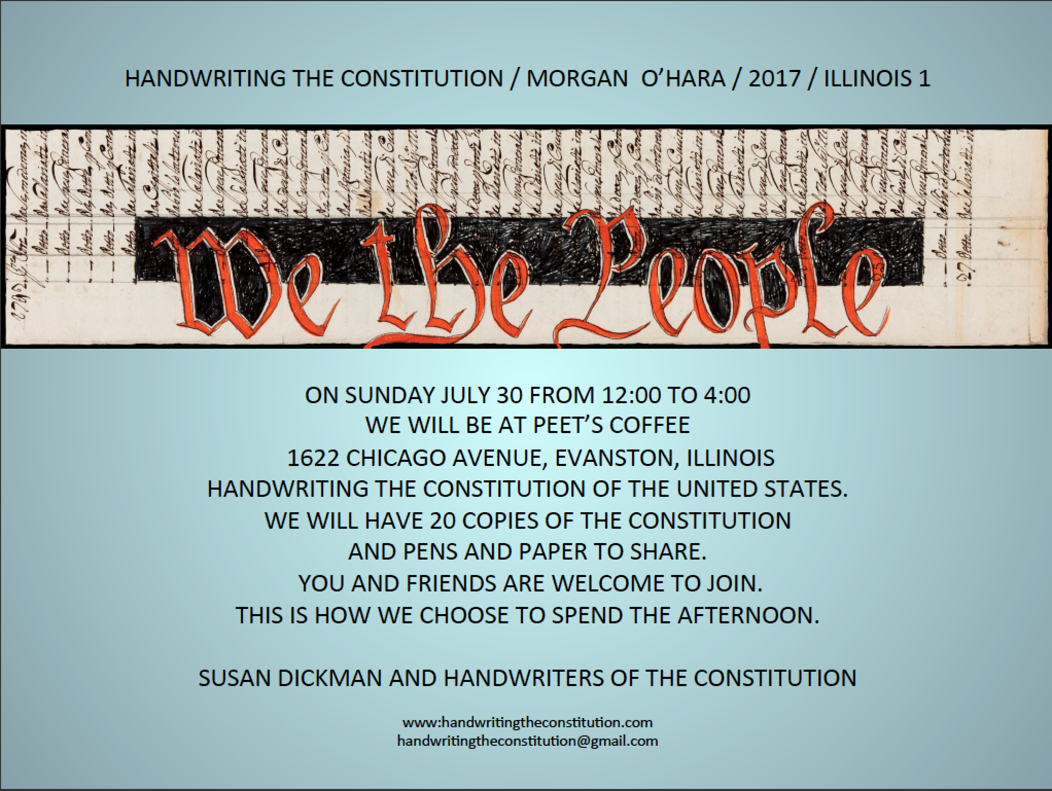 #15 ___ 30 JULY 2017 EVANSTON, IL