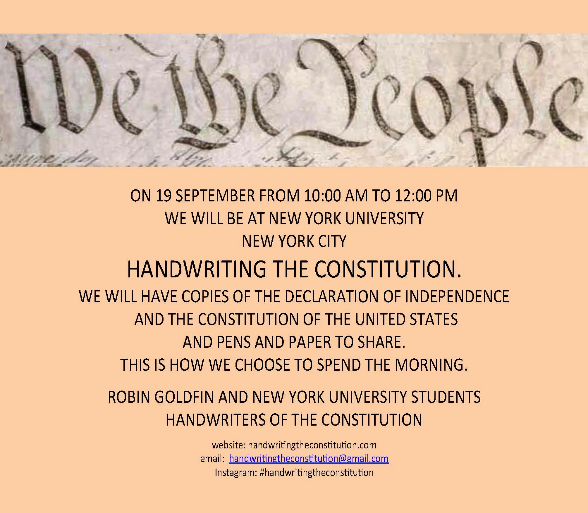 #27 ___ 19 SEPTEMBER 2017 NEW YORK CITY