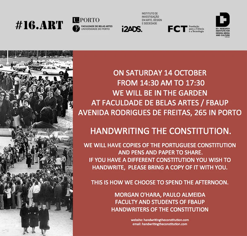 #33 ___ 14 OCTOBER 2017 PORTO, PORTUGAL