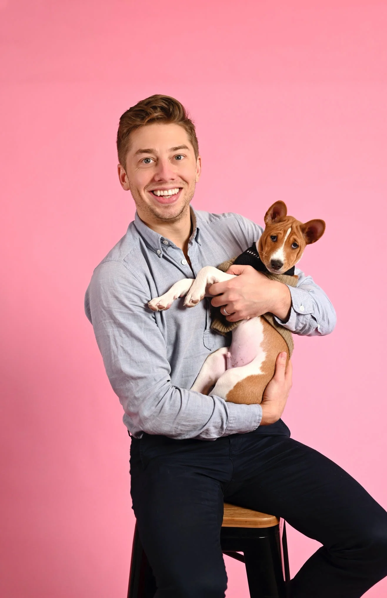 I swear he likes me. I swear!