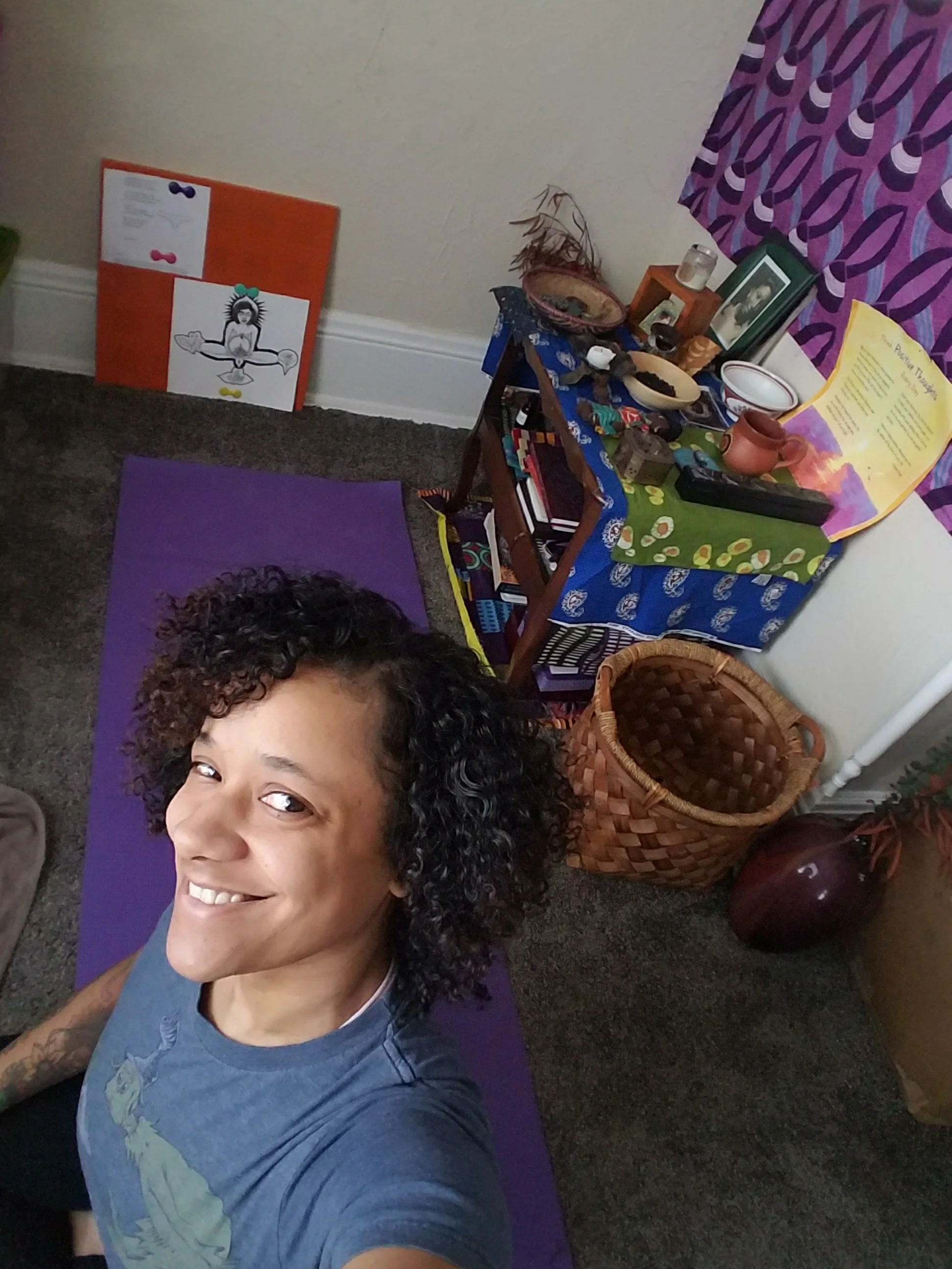 This Black (Girl’s) Magic: Yoga, meditation, food, herbs and oils.