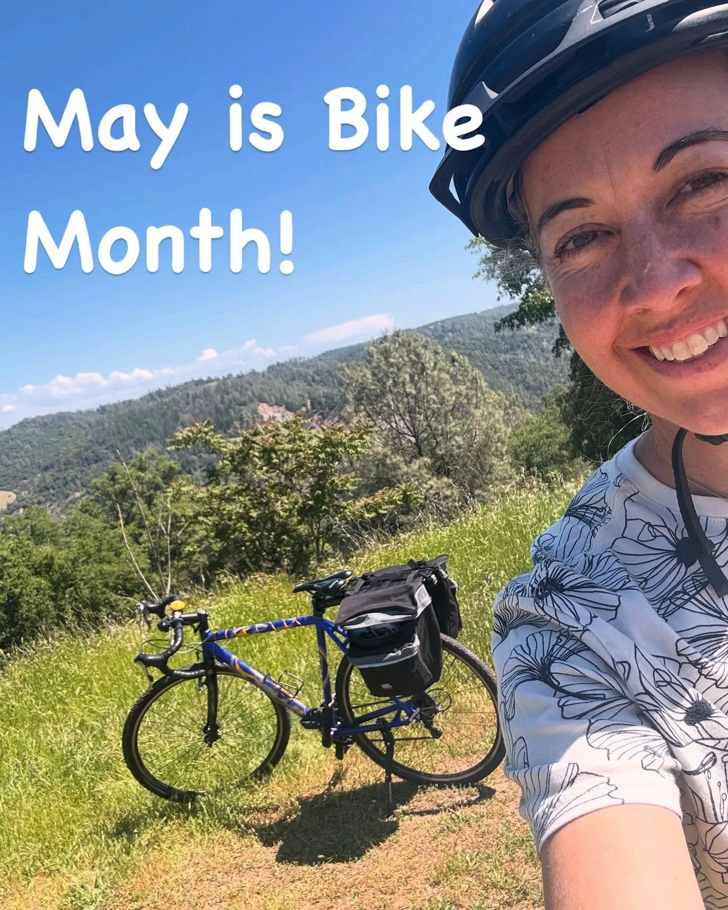 Tires inflated, saddlebags attached, bell tuned 😄🚲 May is bike month, we&rsquo;ll see you out there!  #auburntrailsalliance