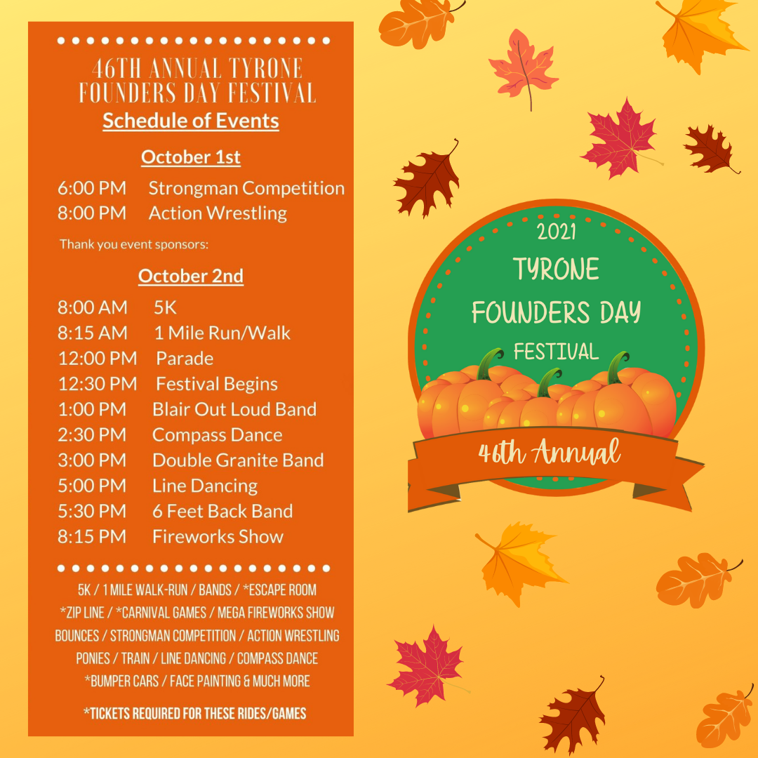 BlairOutLoud BAND - Tyrone Founders Day Festival!