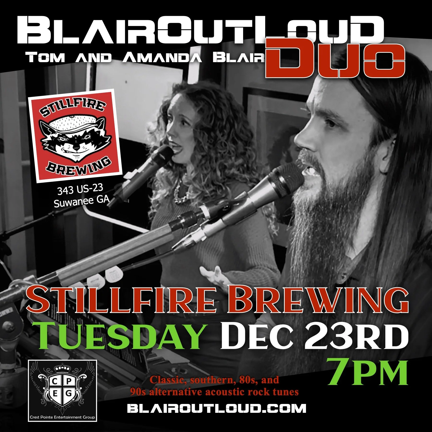 DUO DEBUT AT STILLFIRE!