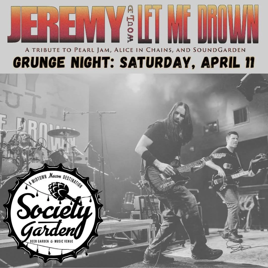 GRUNGE NIGHT AT SOCIETY GARDEN!