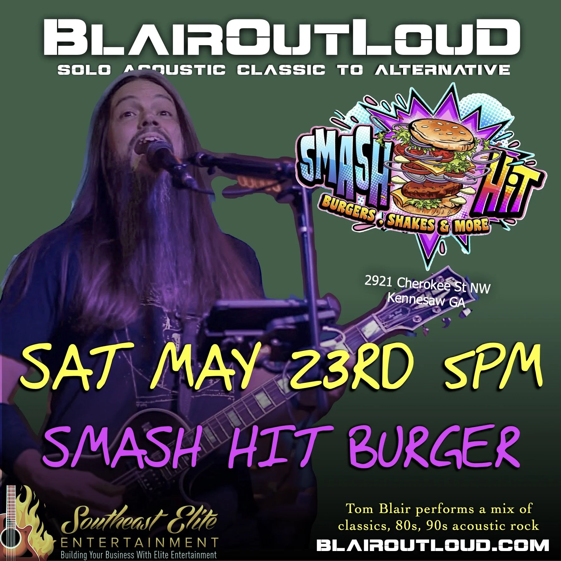 JUST ANNOUNCED: SMASH HIT BURGER!