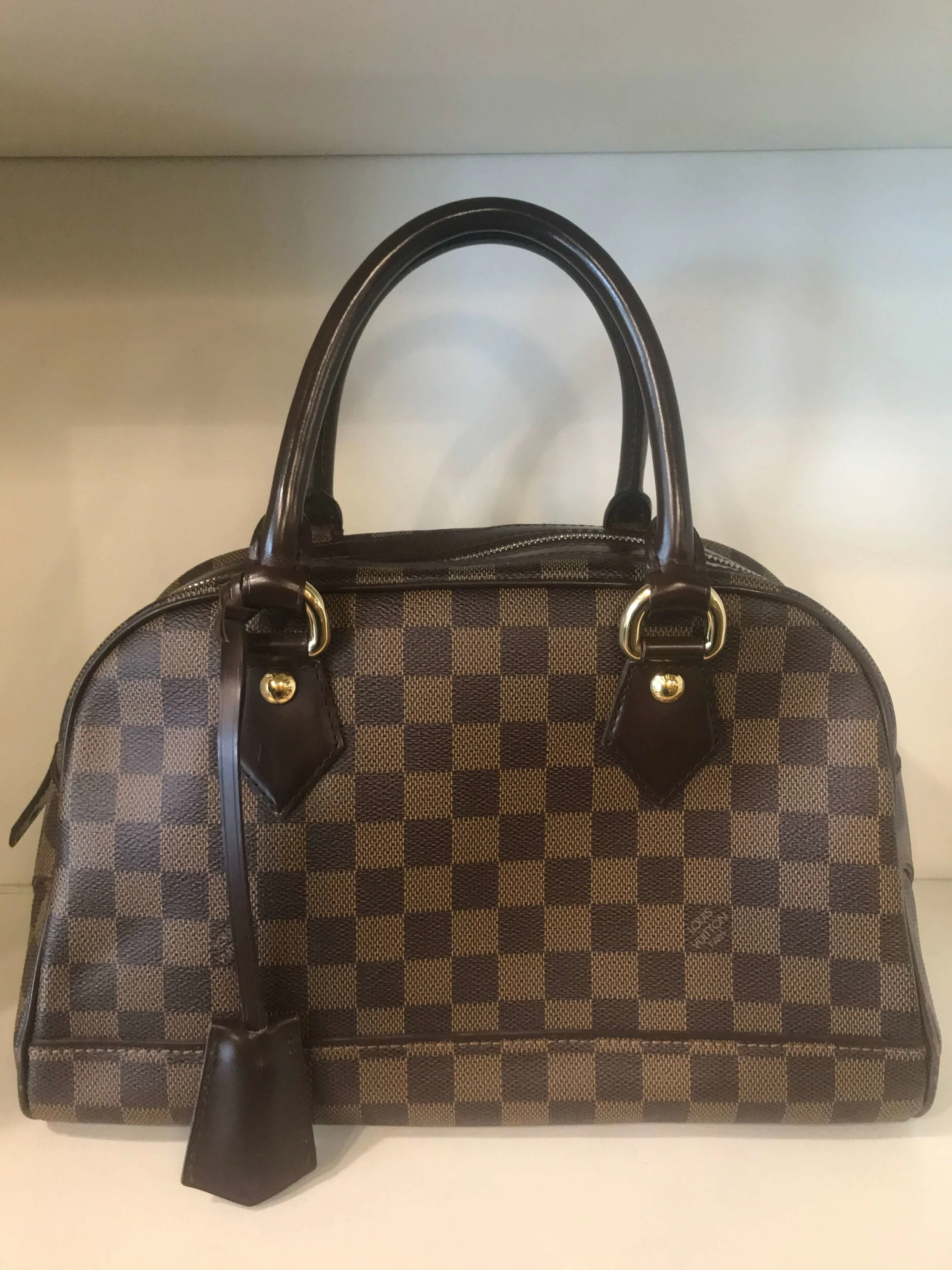 louis vuitton damier satchel