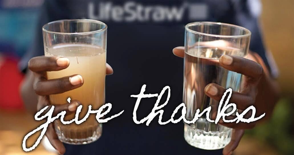Happy Thanksgiving! 
&quot;O give thanks unto the Lord for He is good, his love endures forever&quot;, Ps 118. As we count our blessings, let us give thanks for clean water!  We thank God for the opportunity through Replenish to share His love with o