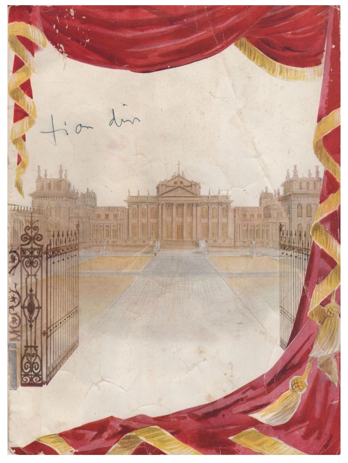 1954 Winter Collection - Signed Program