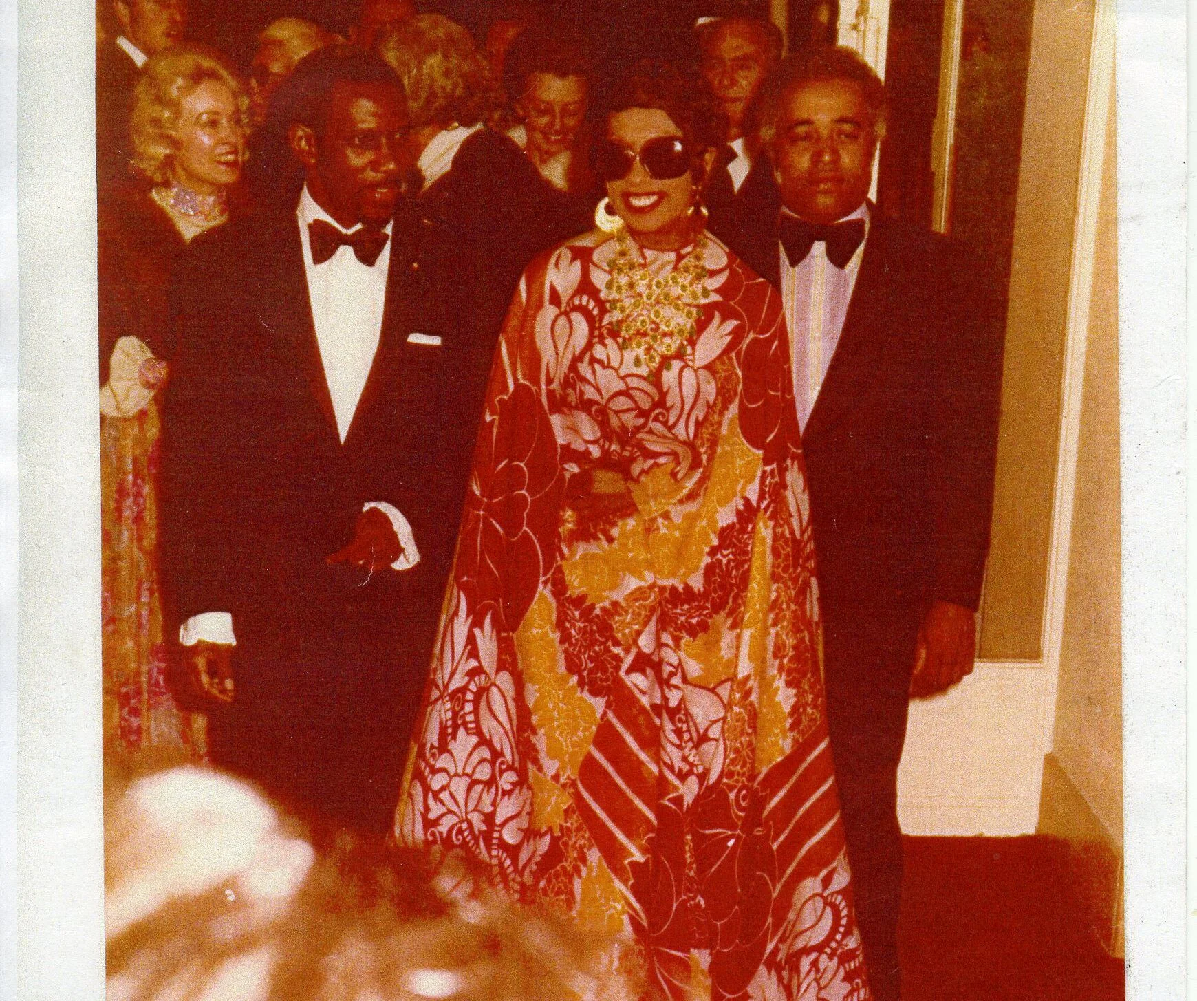 Gown and Cape Worn by Baker to Cannes Film Festival, 1973