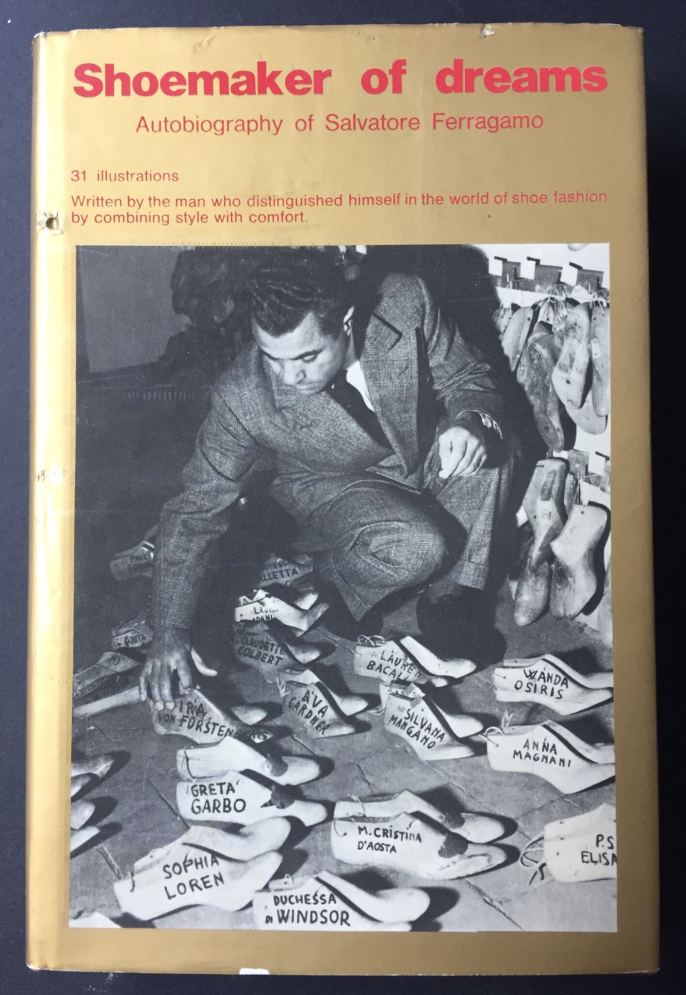 Shoemaker of Dreams - Inscribed by Wanda Ferragamo