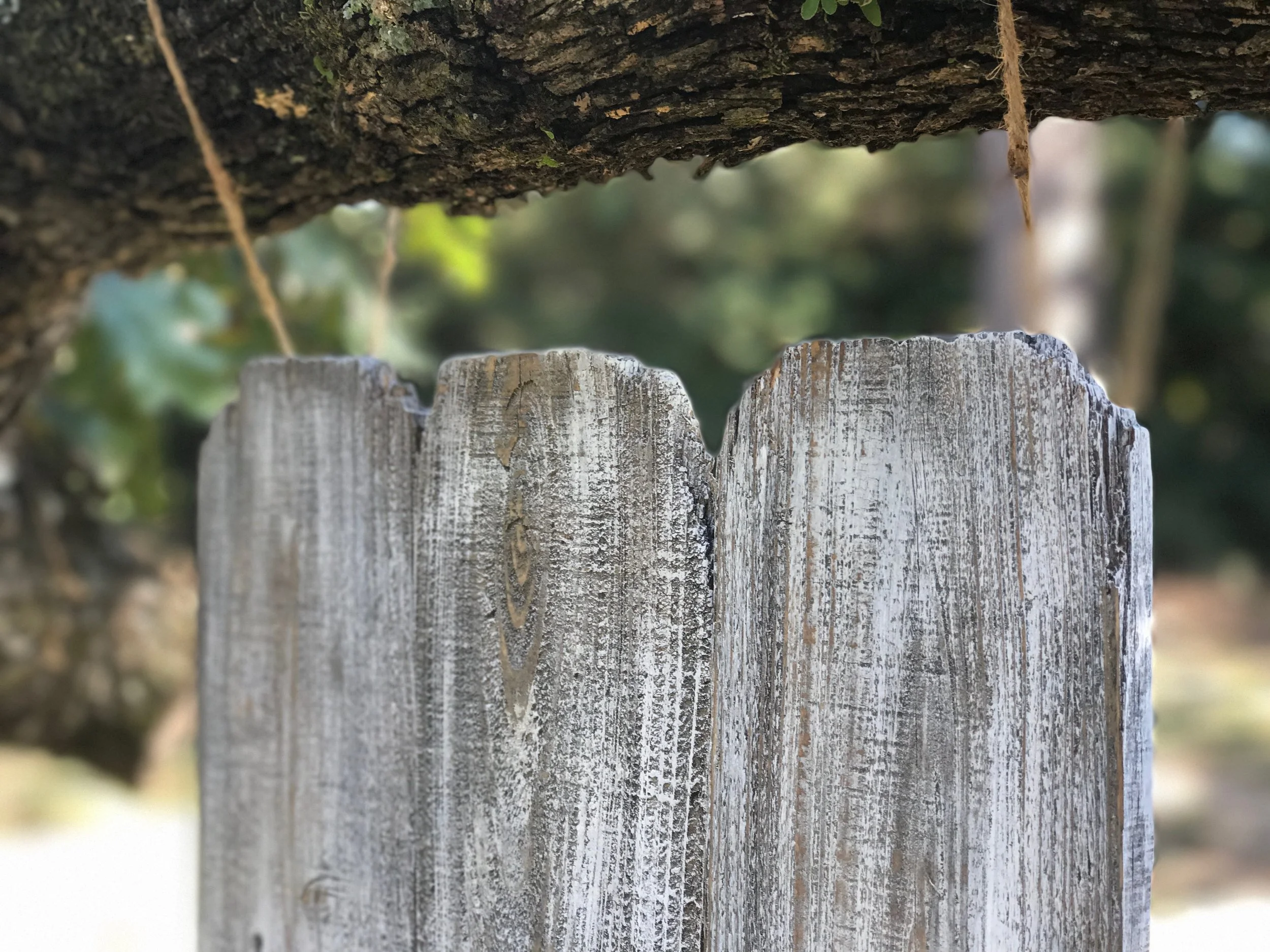 Handmade, reclaimed wood message center