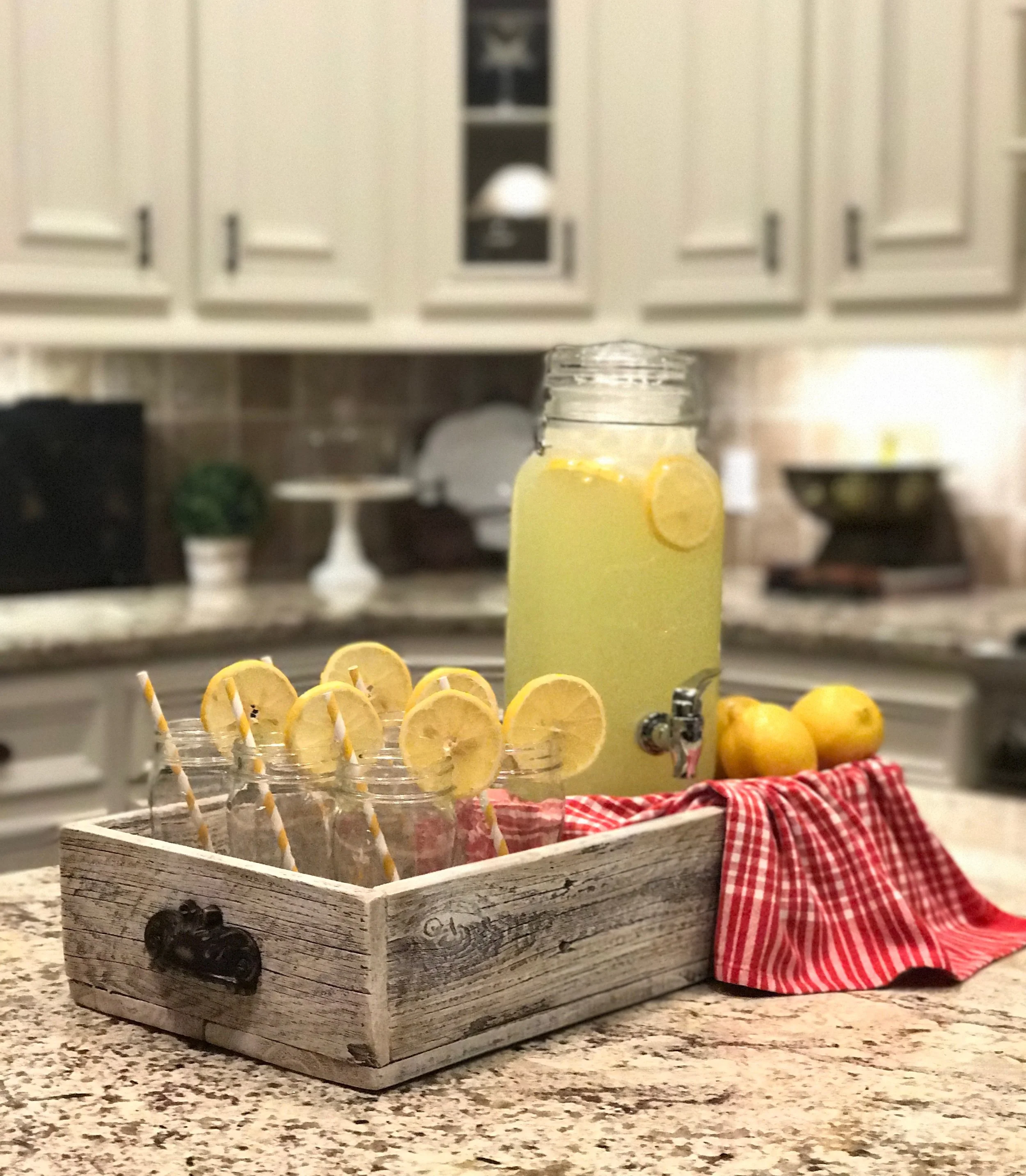 Handmade, reclaimed wood tray