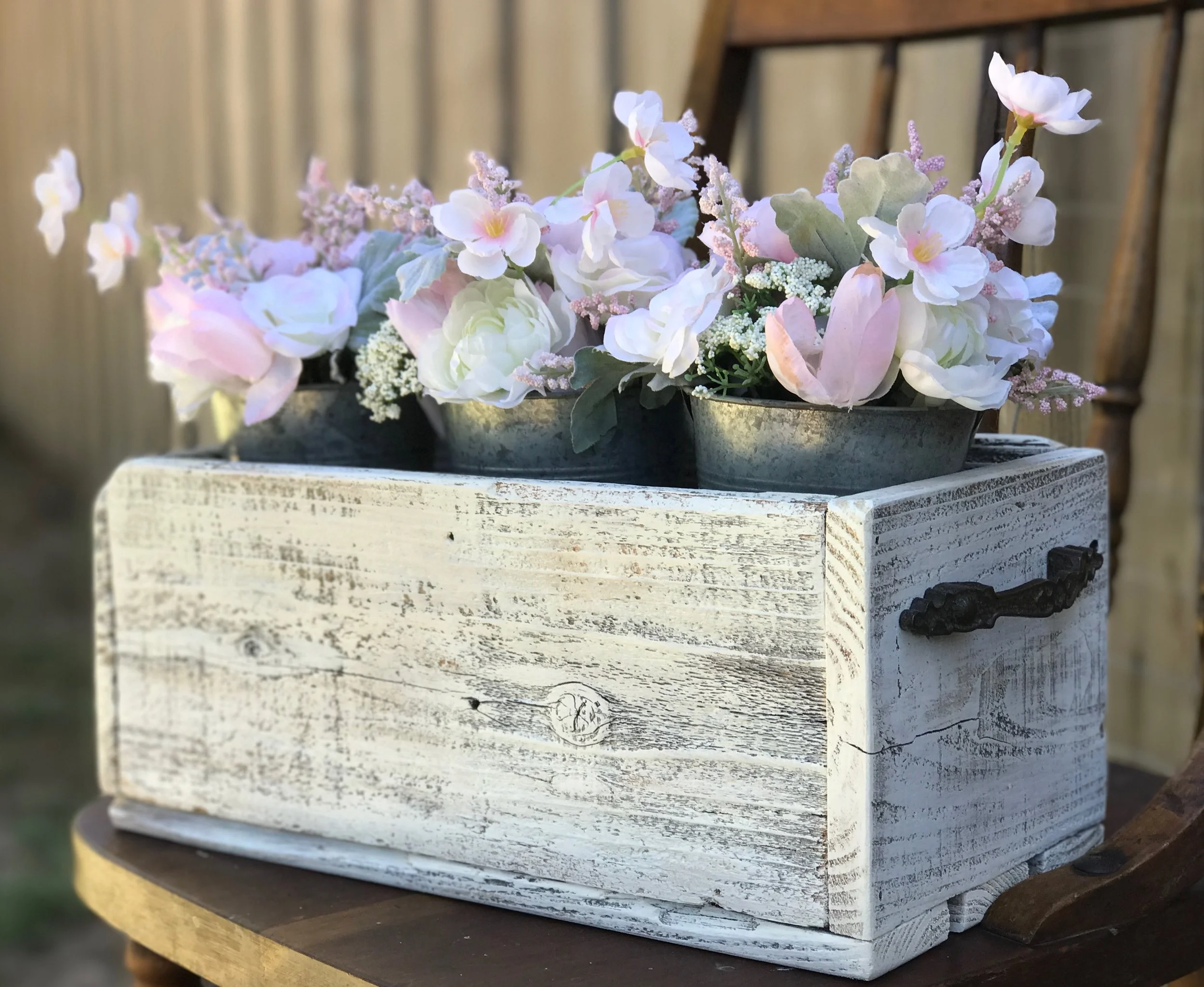 Handmade, reclaimed wood box