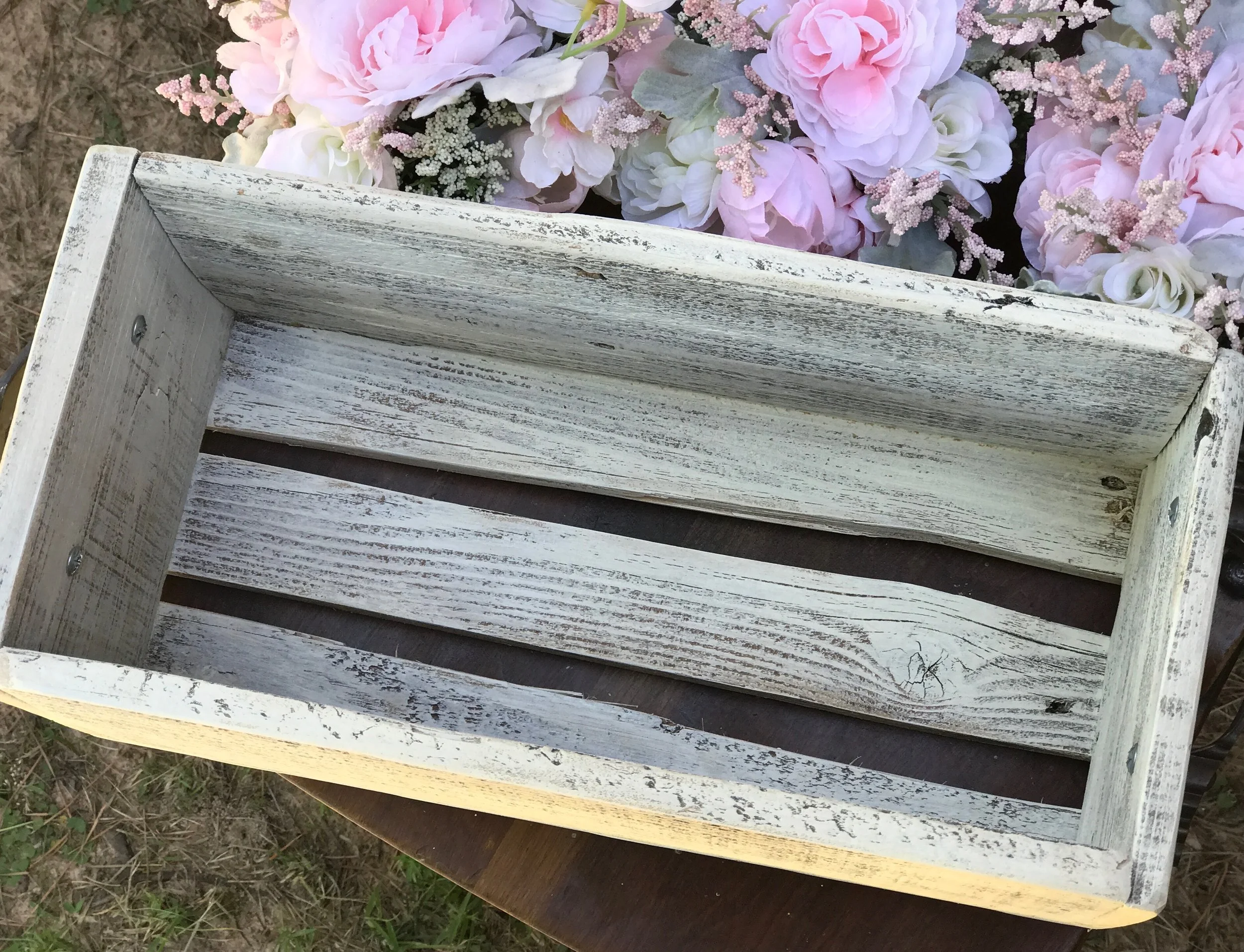 Handmade, reclaimed wood box