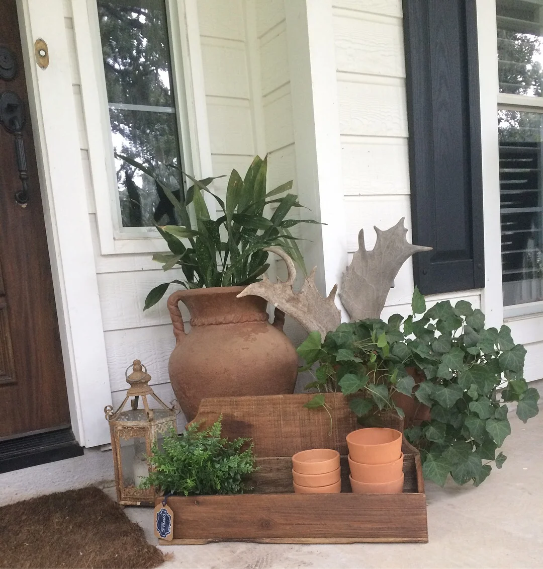 Handmade, reclaimed wood, planter box