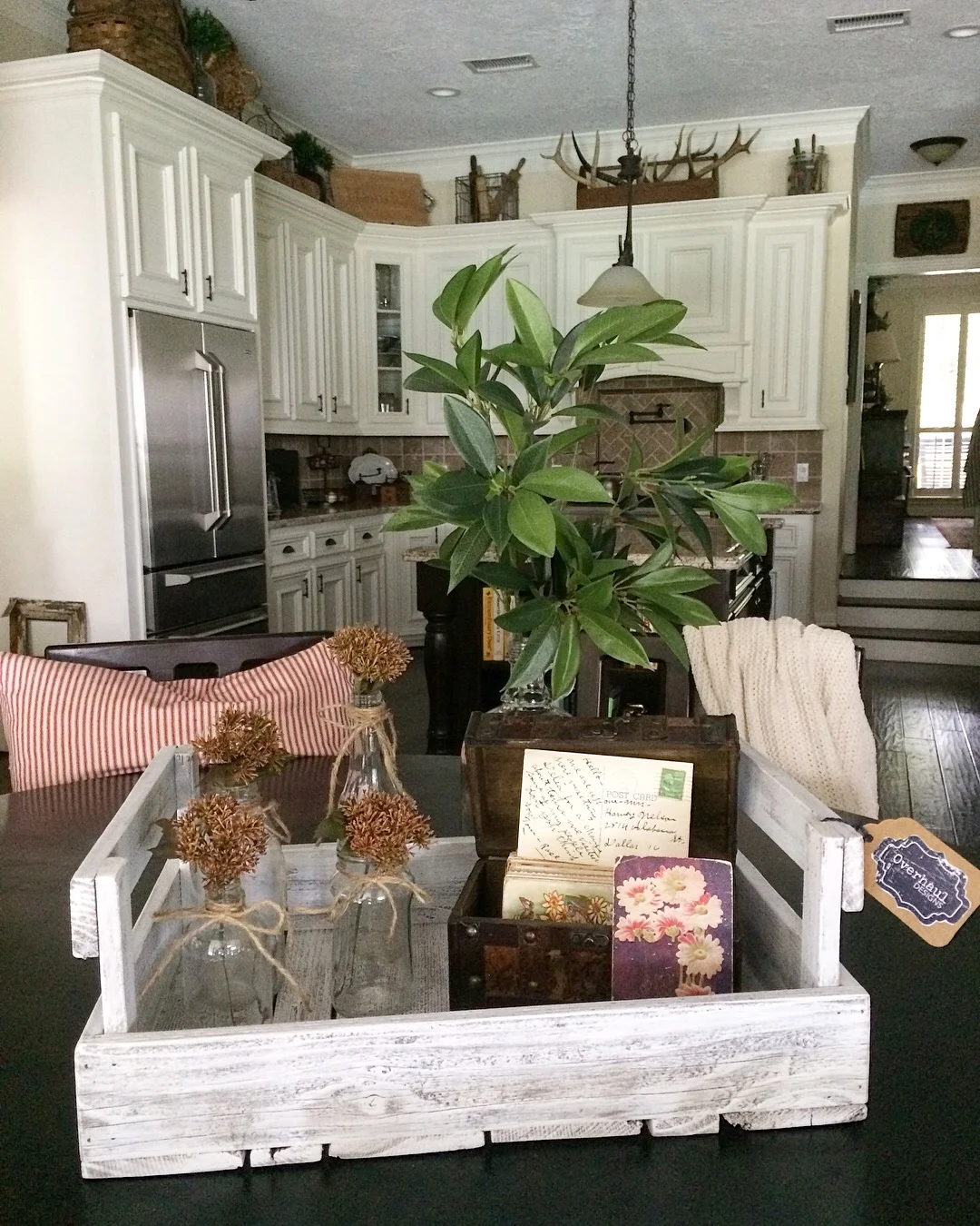 Handmade, reclaimed wood crate