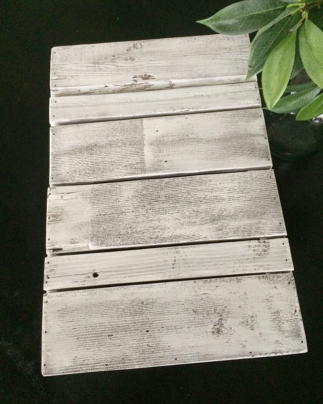 Handmade, reclaimed wood crate