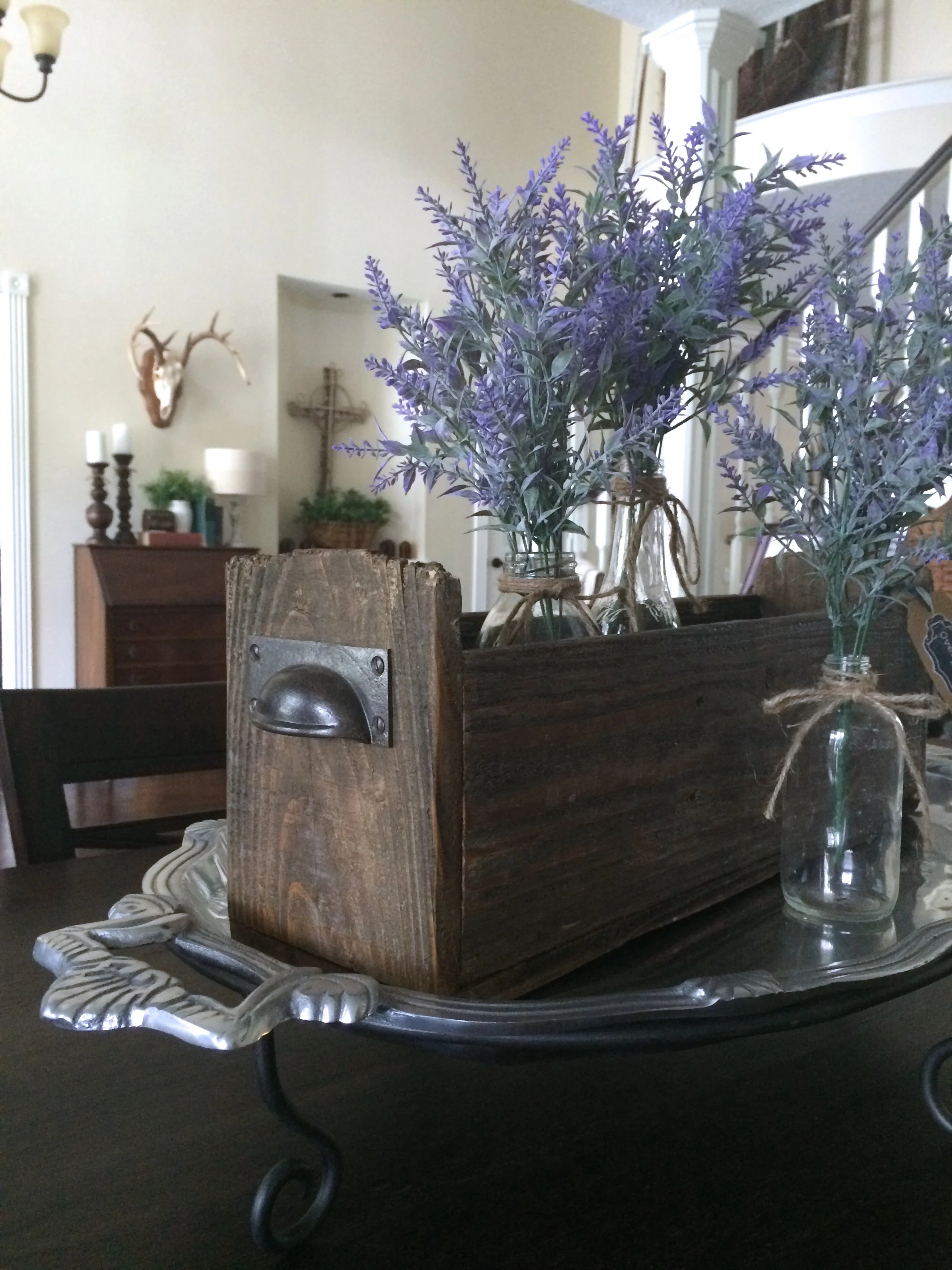 Handmade, reclaimed wood box