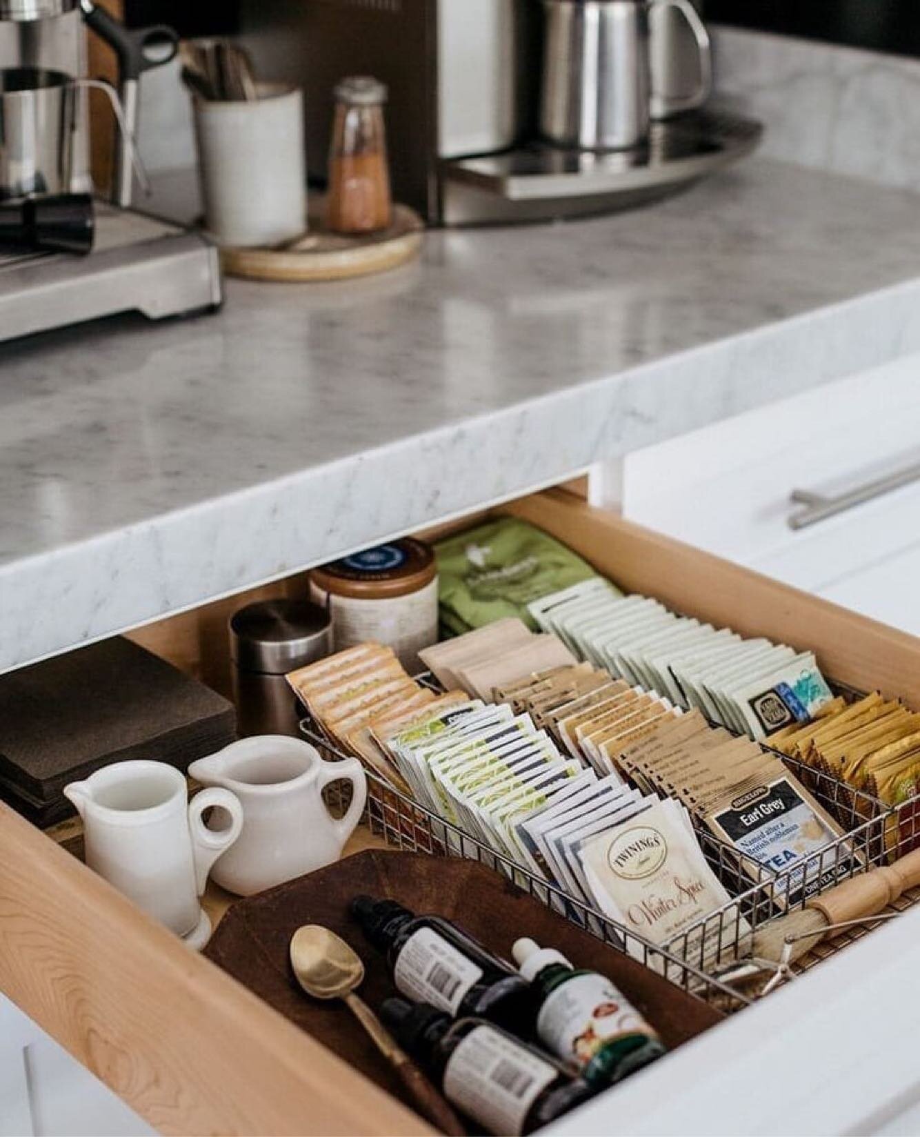 A little organization makes your daily ritual that much more relaxing ✨ Just imagine what a fully organized home can do!  Get organized today 🌿
.⁠
.
📸 Pinterest
.
.⁠
.⁠
#detailedspaces #professionalorganizing #homedecorating #homedecor #houstontx #