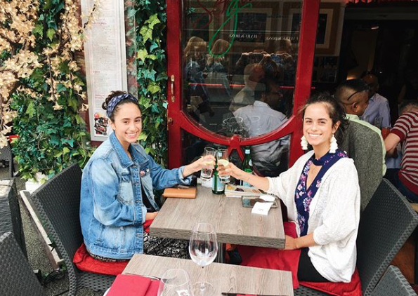 Greta and Claudia (left to right)