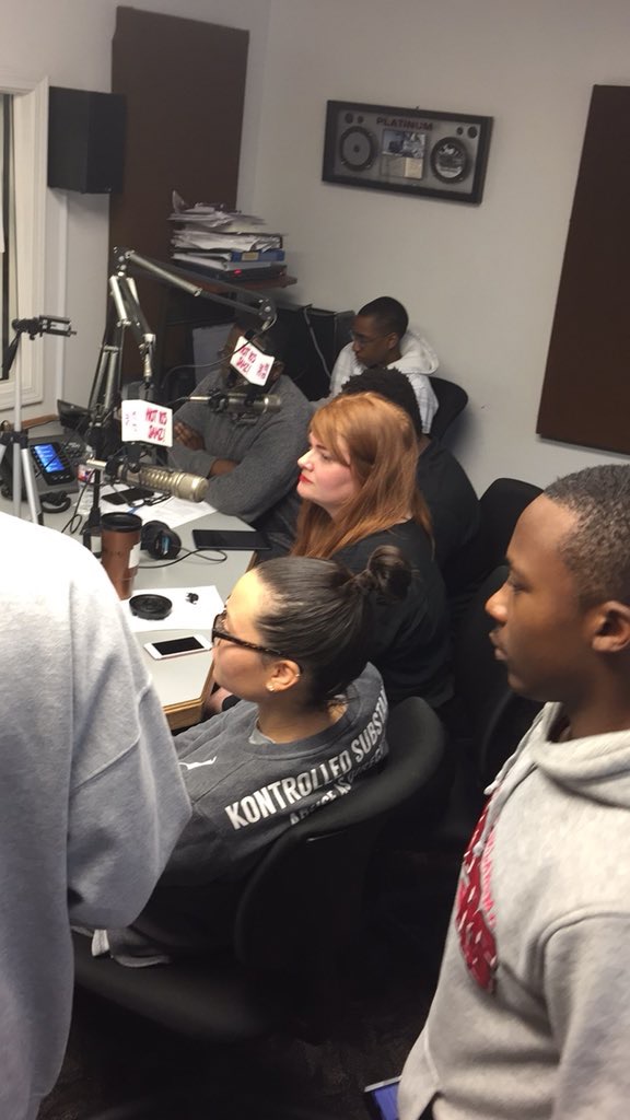 Photo taken from local Kansas City radio segment from Hot 103 Jamz discussing my recent time out in Capitol Hill defending net neutrality policy for entrepreneurs across the US.