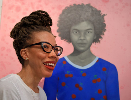 Amy Sherald. Photo: The Baltimore Sun .