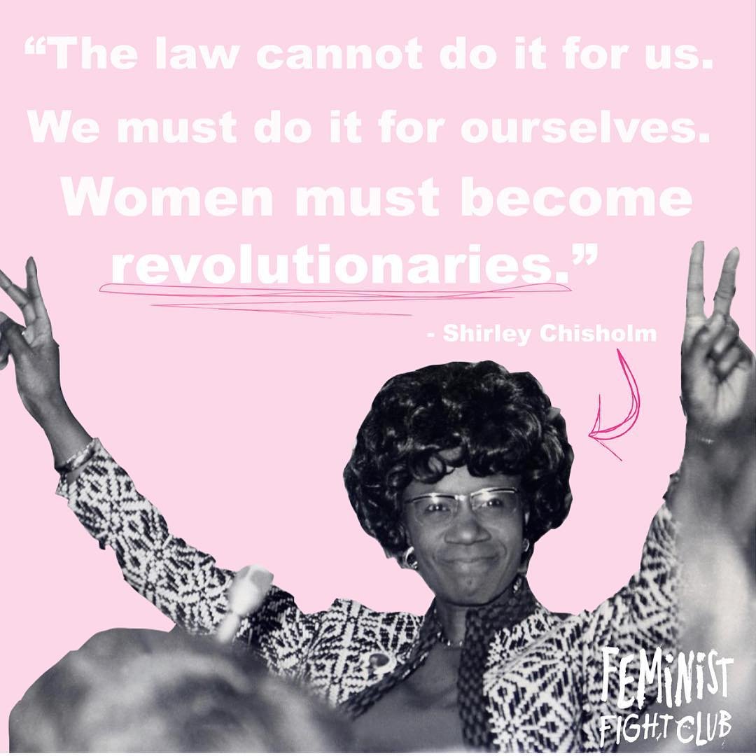Go. Fight. Win. ✊🏾 📸: @feministfightclub