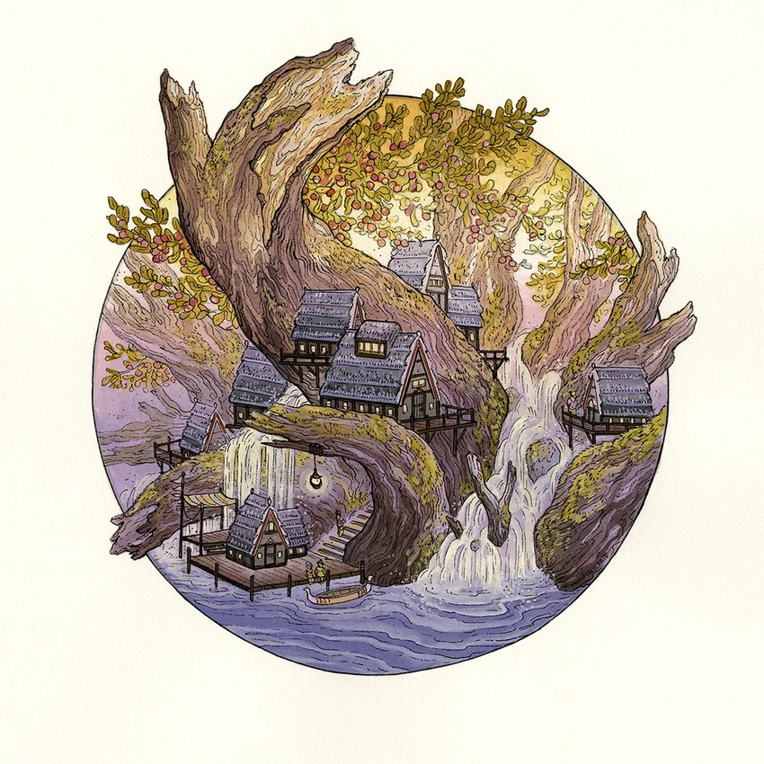 "Root Grove Falls" by Nicole Gustafsson