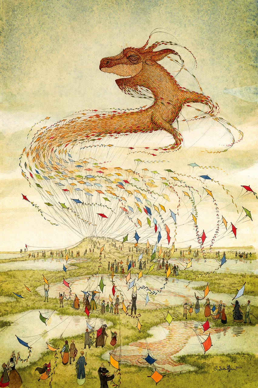 "Drachen" by Andrea Offermann