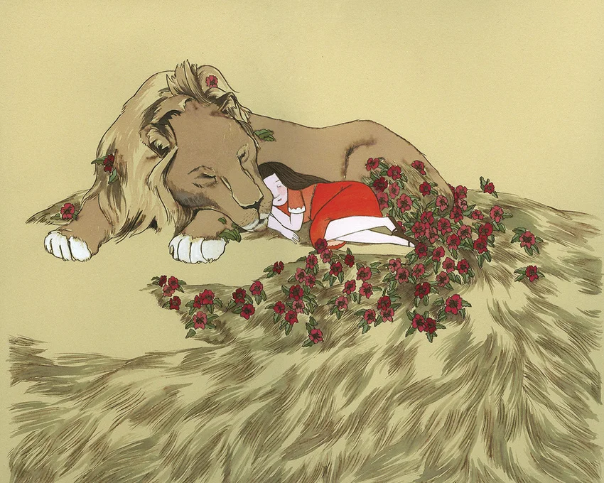 "Sleeping with Lions" by Jen Corace