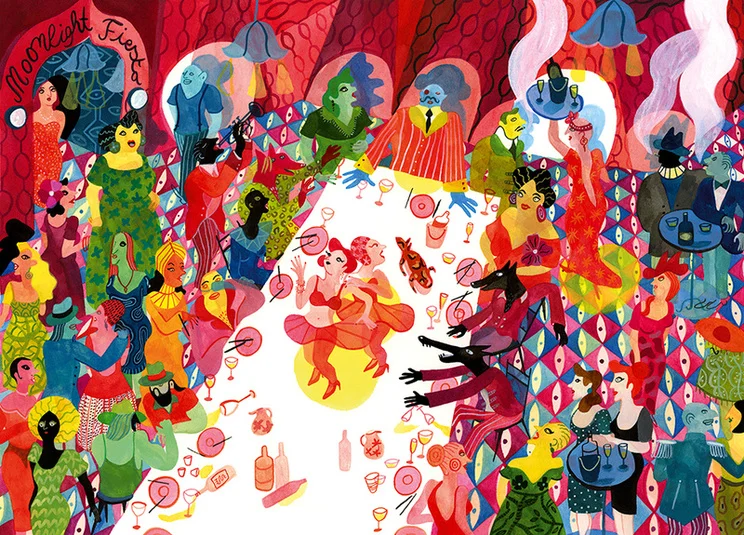 Moonlight Fiesta by Mugluck