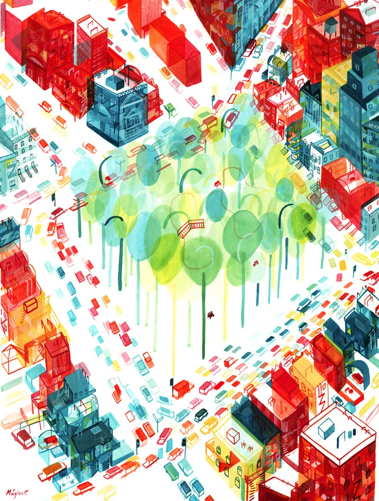 Parc Lafontaine, Montreal by Mugluck