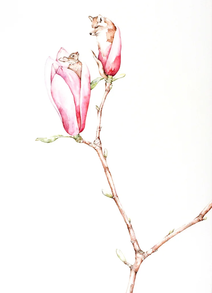 The Fox and the Hare by Amy Ross