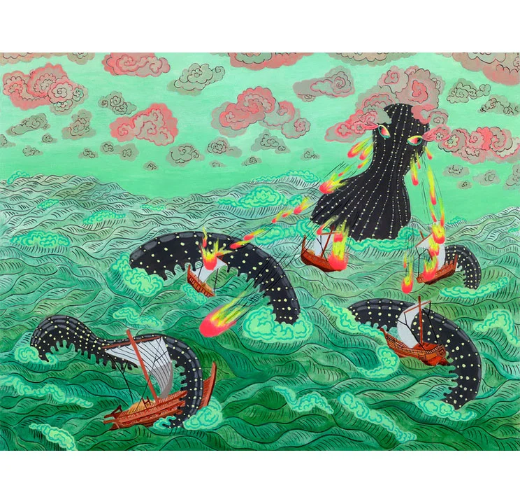 "Umibozu" by Jessica Pollak