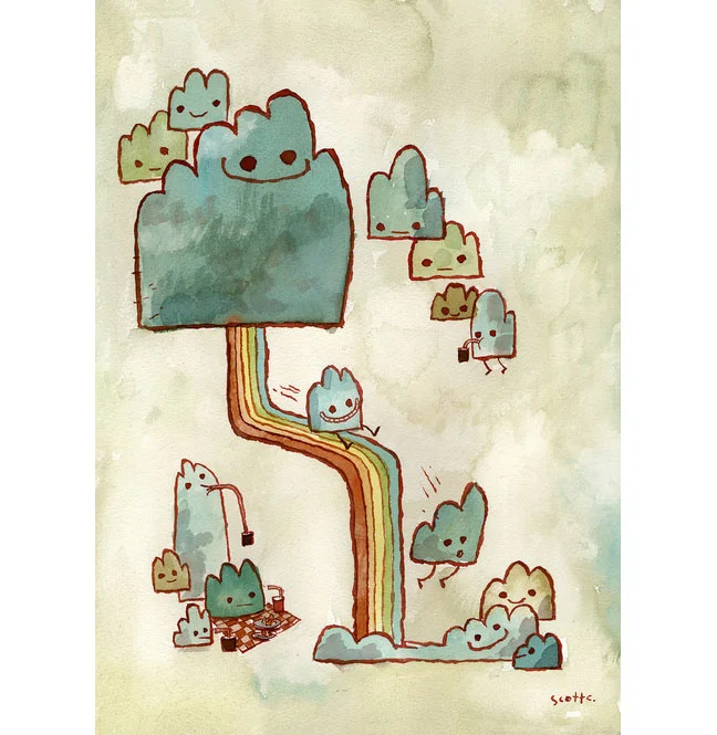 "Cloud Picnic" by Scott Campbell