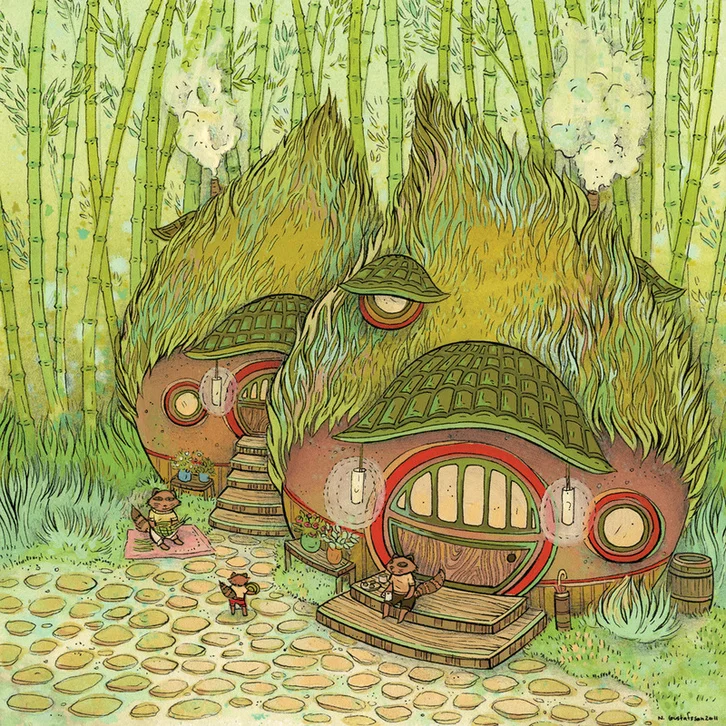 "Tanuki Time" by Nicole Gustafsson