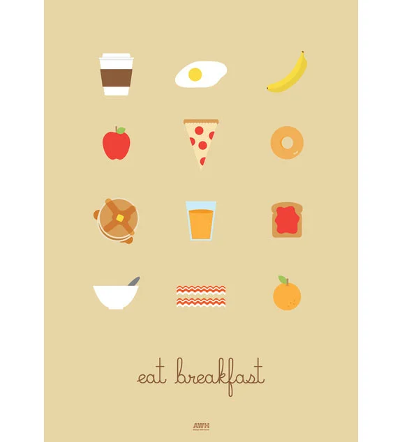 "Eat Breakfast" by Always With Honor
