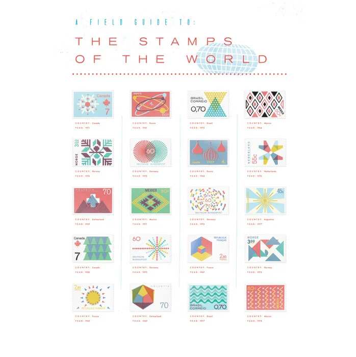"A Field Guide to the Stamps of the World" by Gavin Potenza