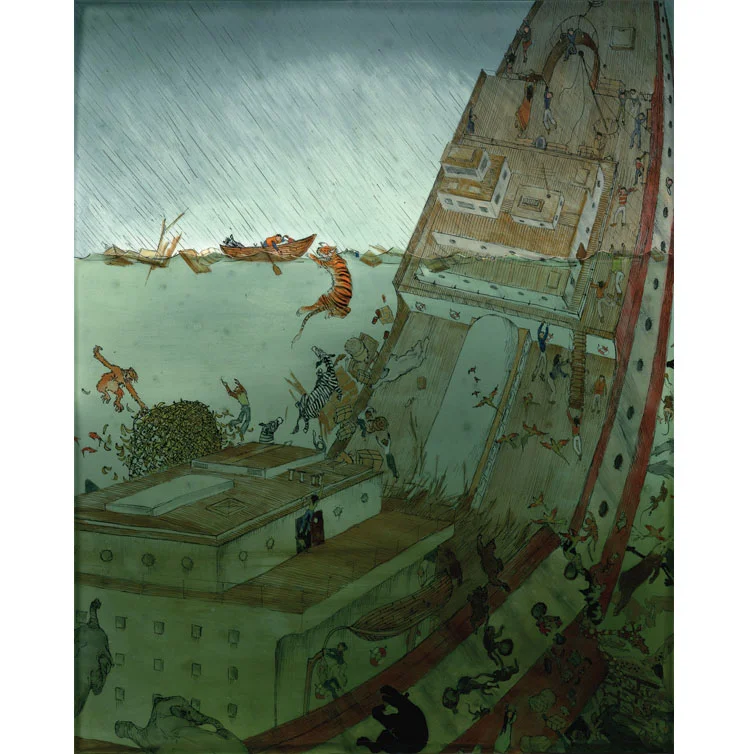 "The Life of Pi - The Ship Sank" by  Andrea Offermann