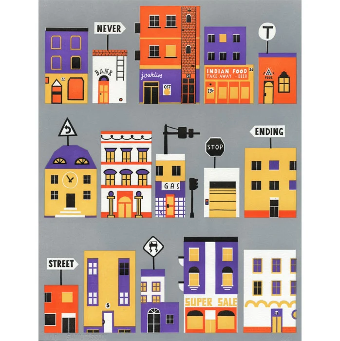 "Never ending street" by  Andreas Samuelsson