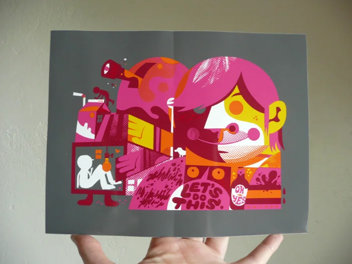 "Inside Trip" by The Little Friends of Printmaking