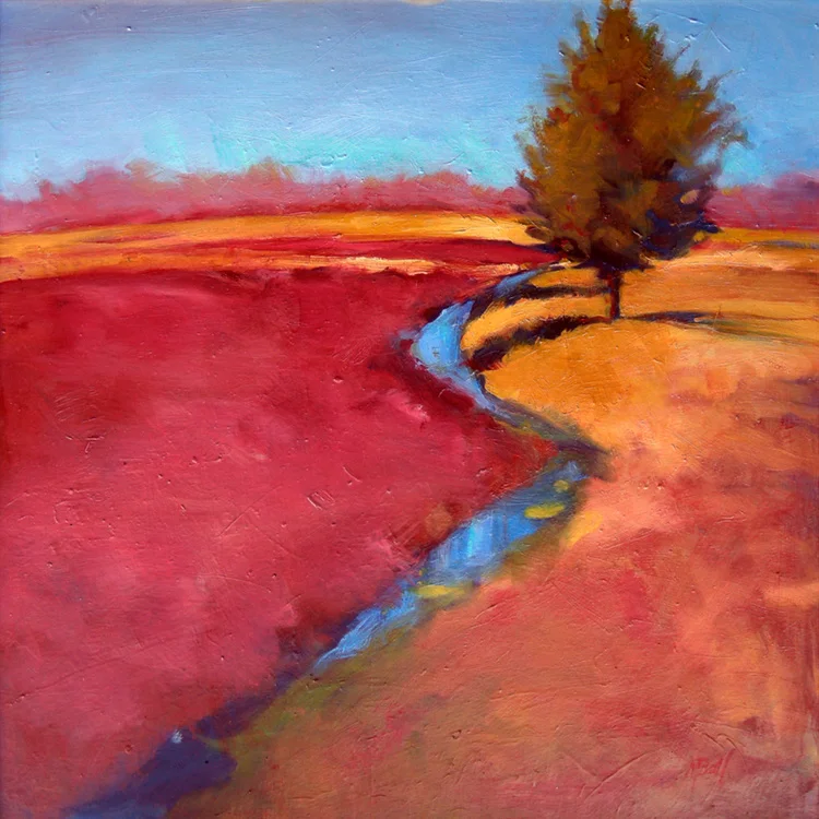 "Cranberry Bog I" by Marjorie Ball